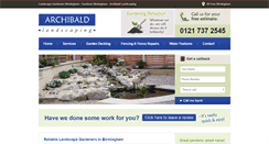 Desktop Screenshot of gardeners-in-birmingham.co.uk
